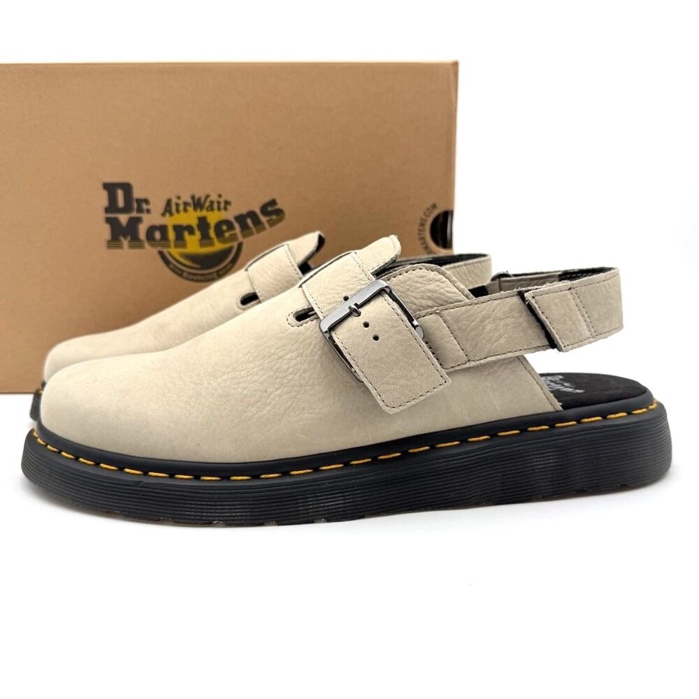 Men's Size 12 / UK 11 Dr. Martens Jorge II Slingback Mule 31887773 Warmed Stone